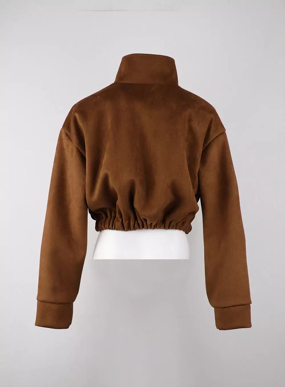 Suede Bomber Jacket IJ403