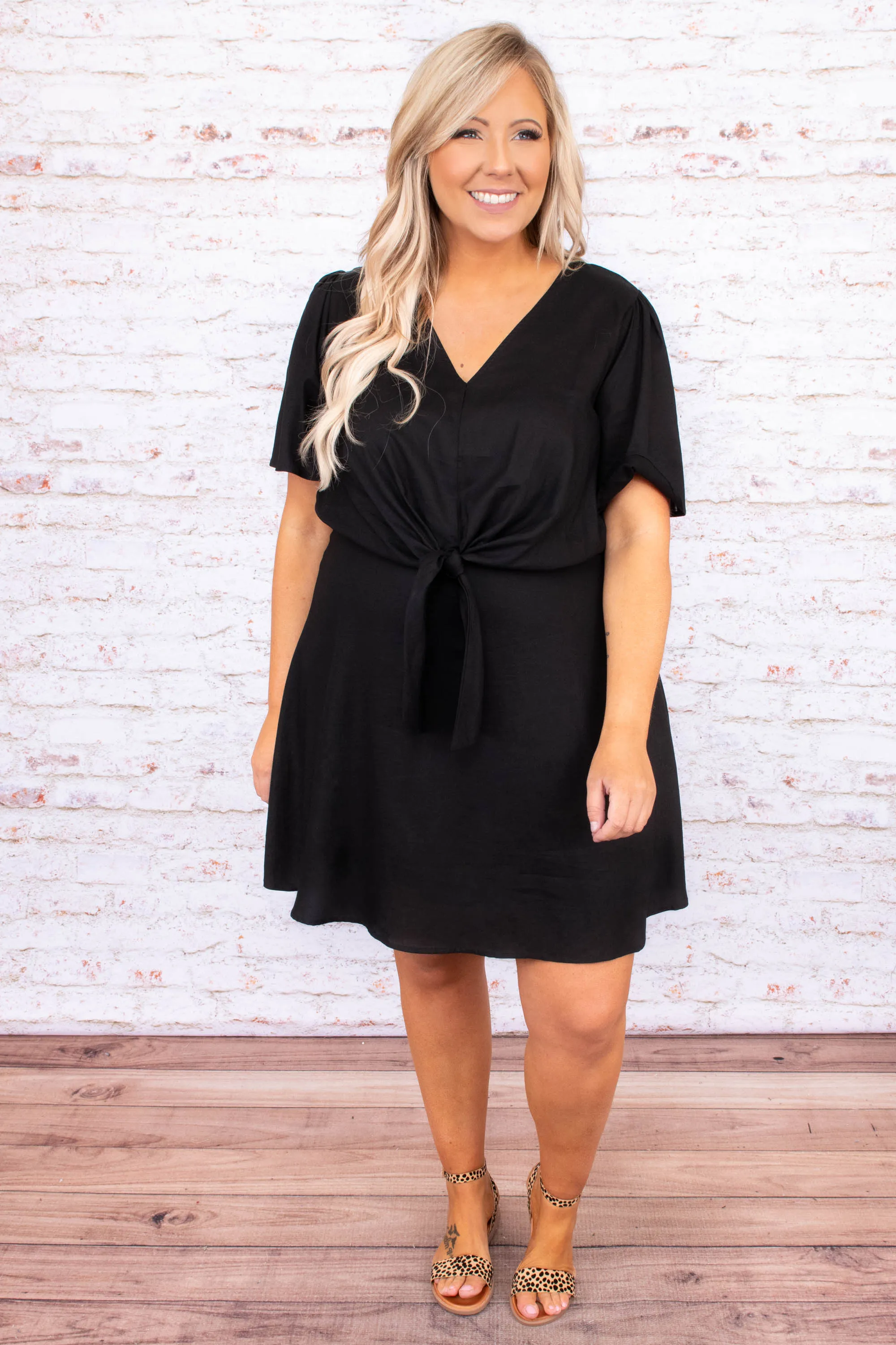 Sun And Done Dress, Black