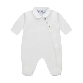 Tartine Et Chocolat Baby Girls White Romper