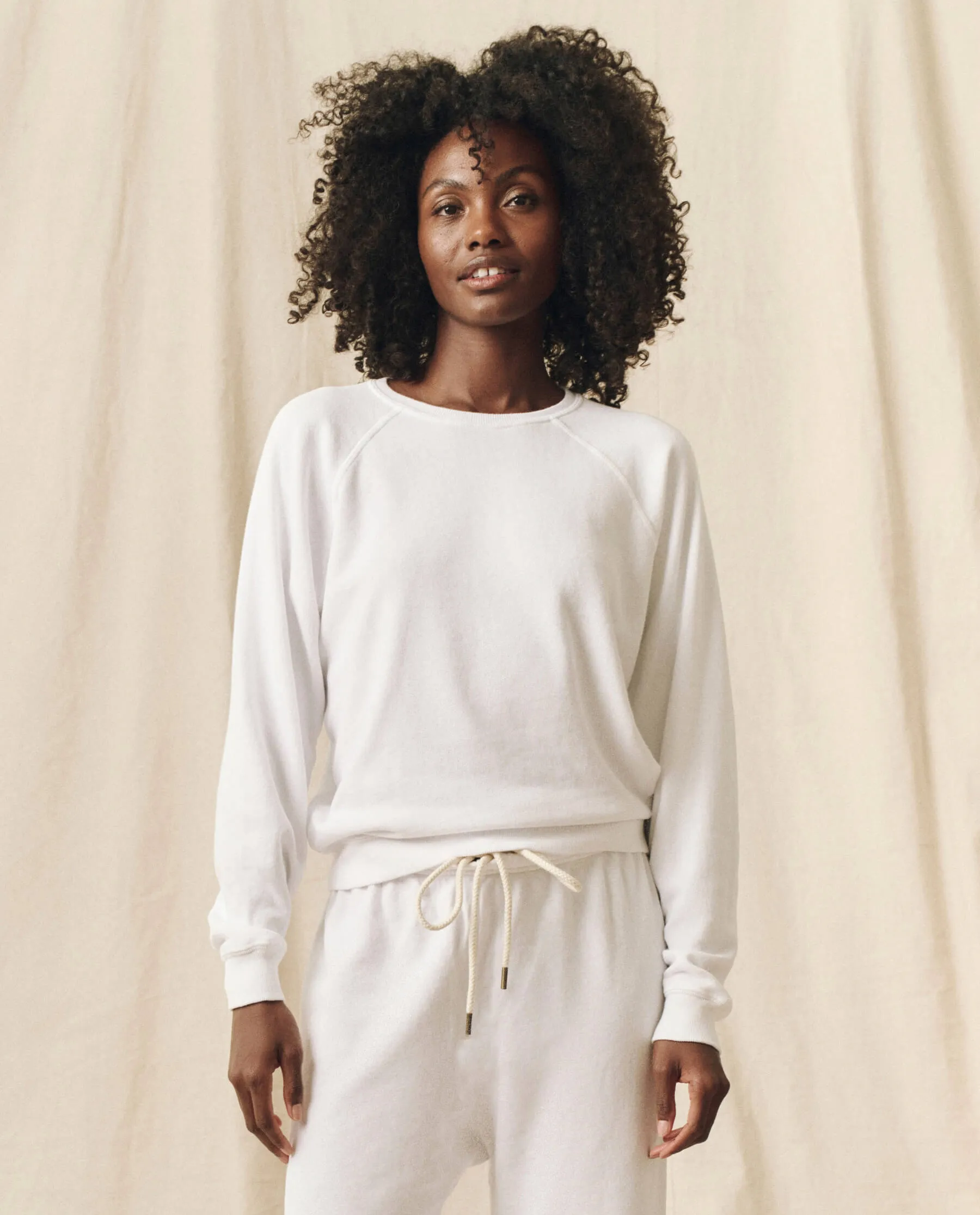 The Great Shrunken Sweatshirt in True White