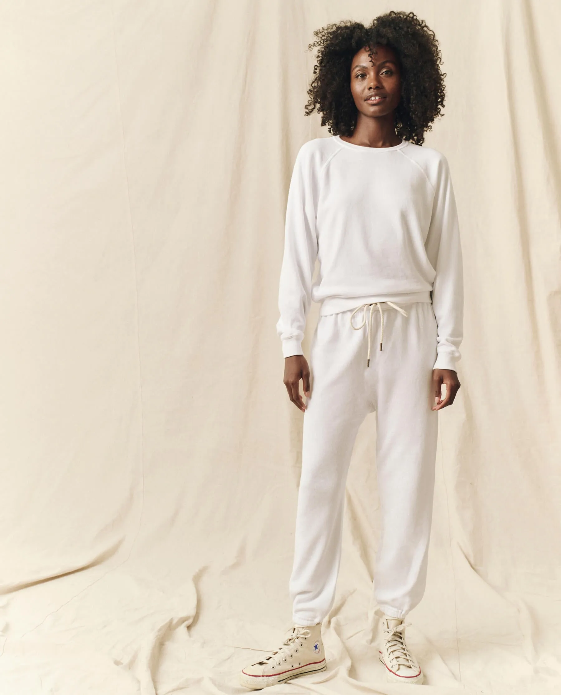 The Great Shrunken Sweatshirt in True White