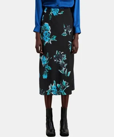 The Kooples Long Printed Skirt