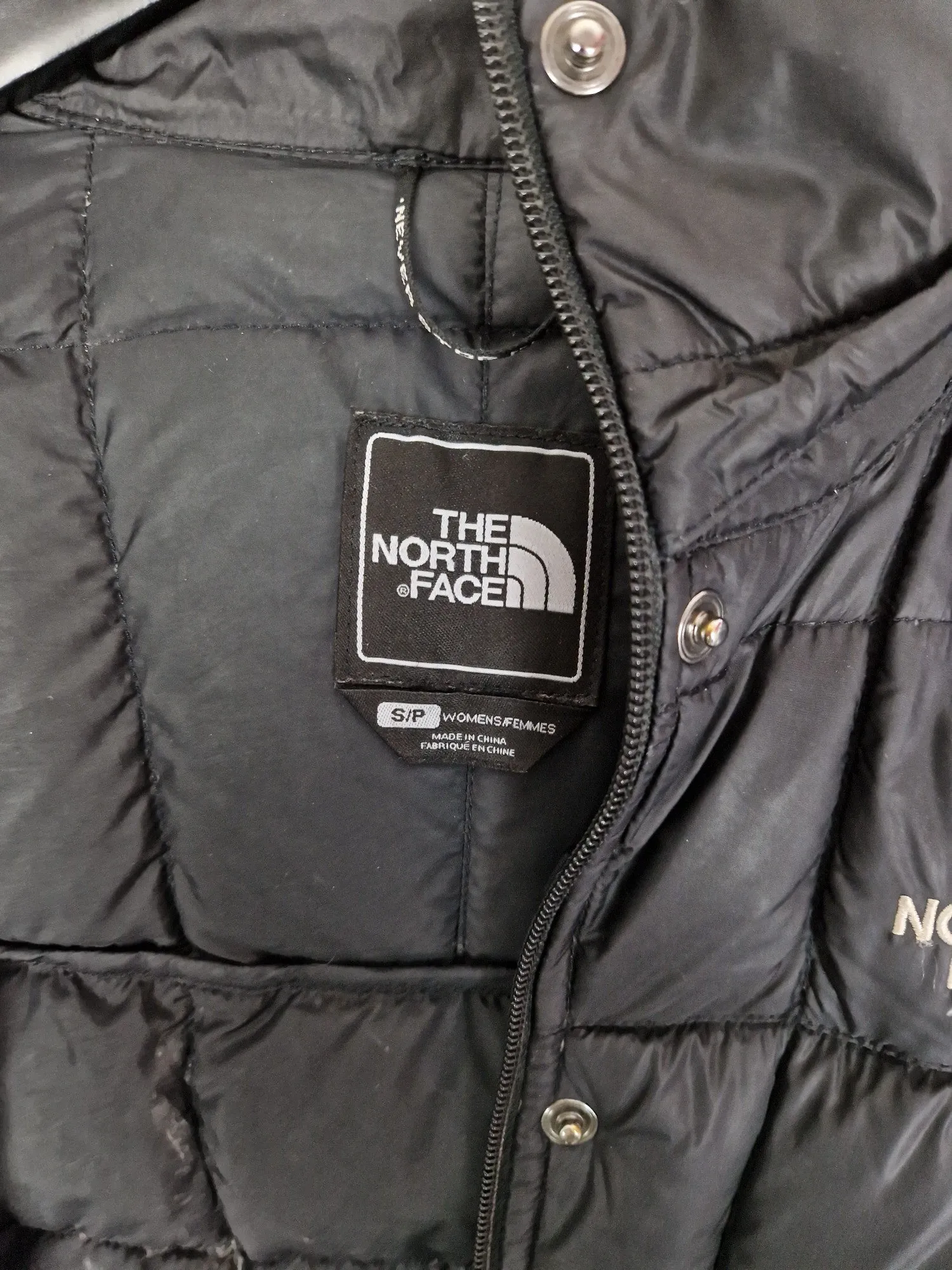 The North Face 600 Metropolis Puffer Jacket - Size UK 8/P