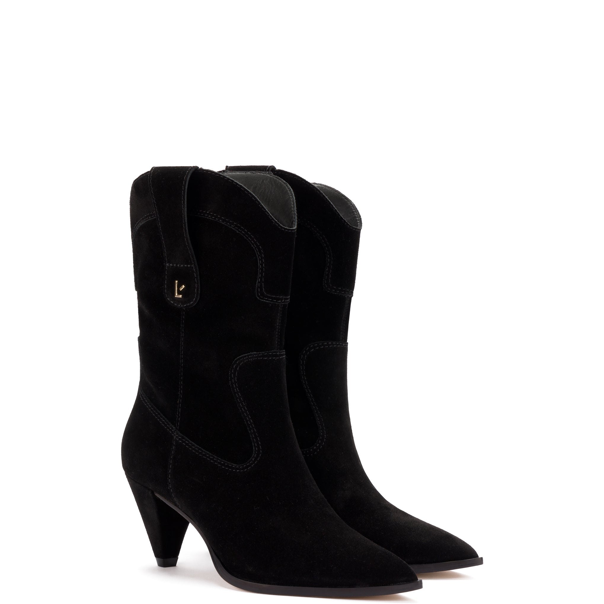 Thelma Boot In Black Suede