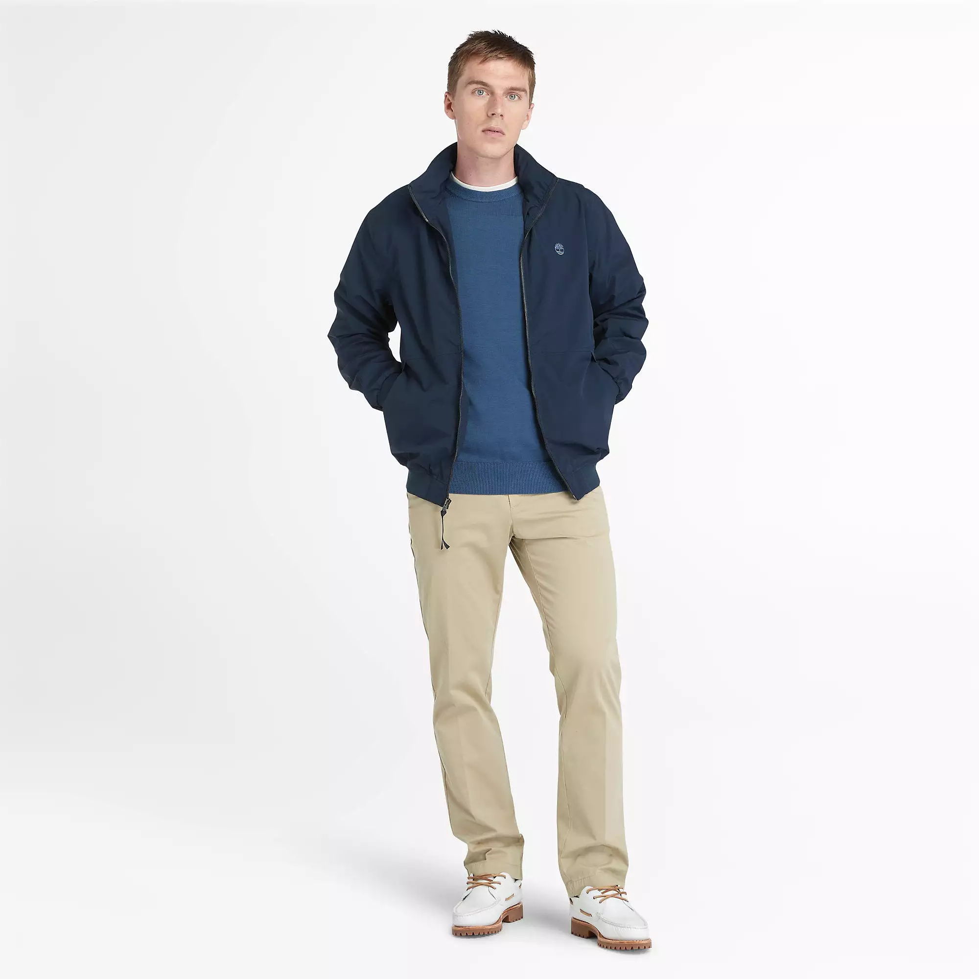 Timberland Mens Water Resistant Bomber Jacket