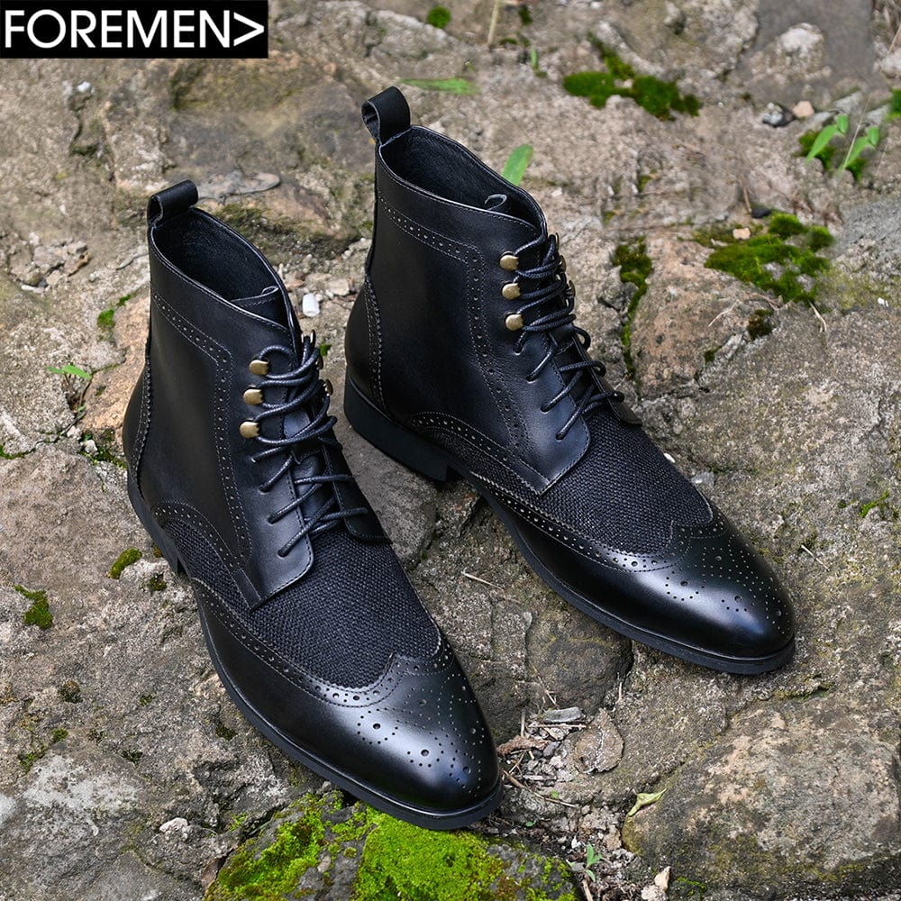 TONY BLACK | Brogue Boots