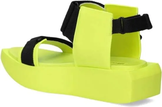 United Nude Wa Lo 60mm platform sandals Green