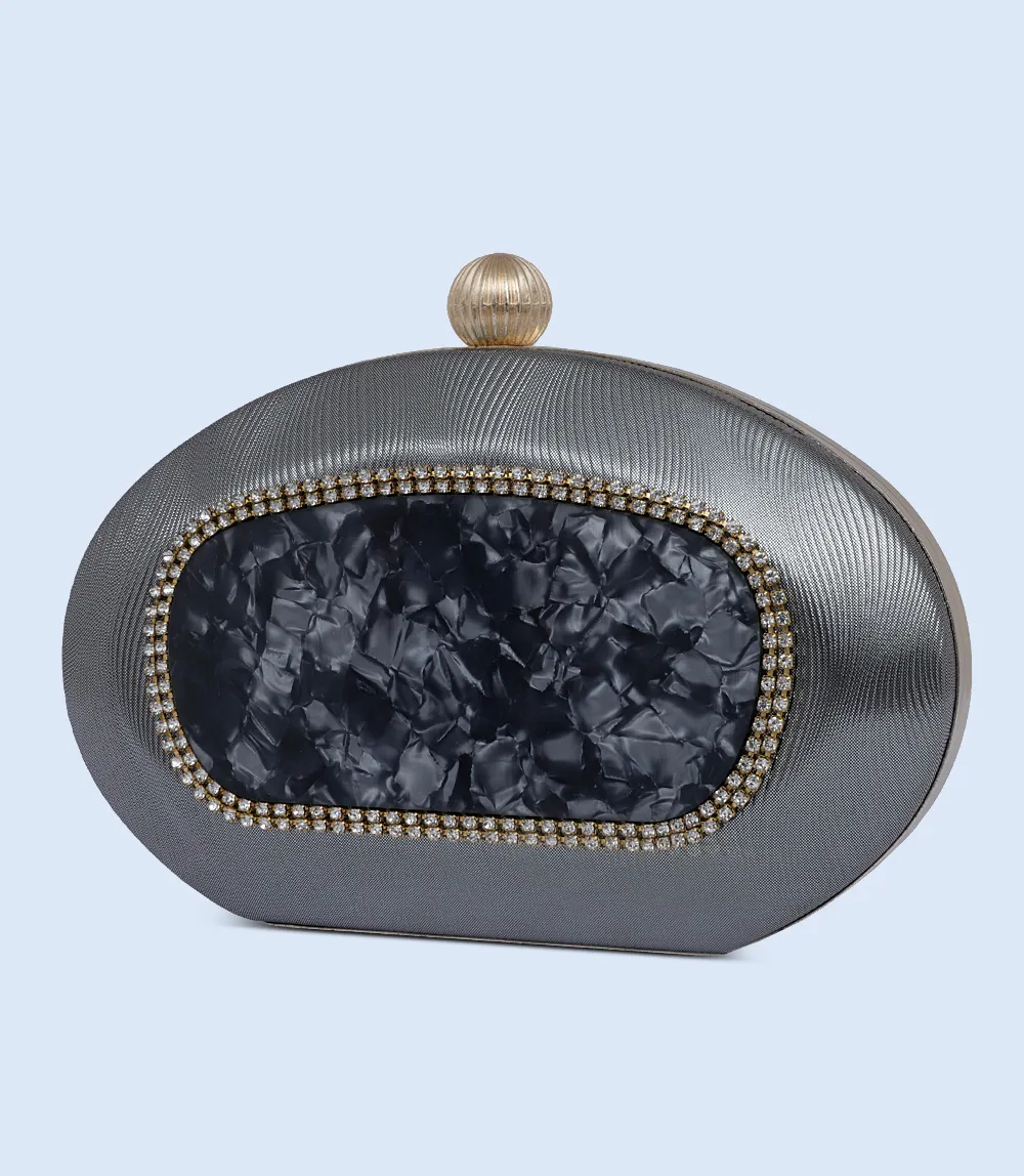 WB2500-GRANITE-Women Snazzy Clutch