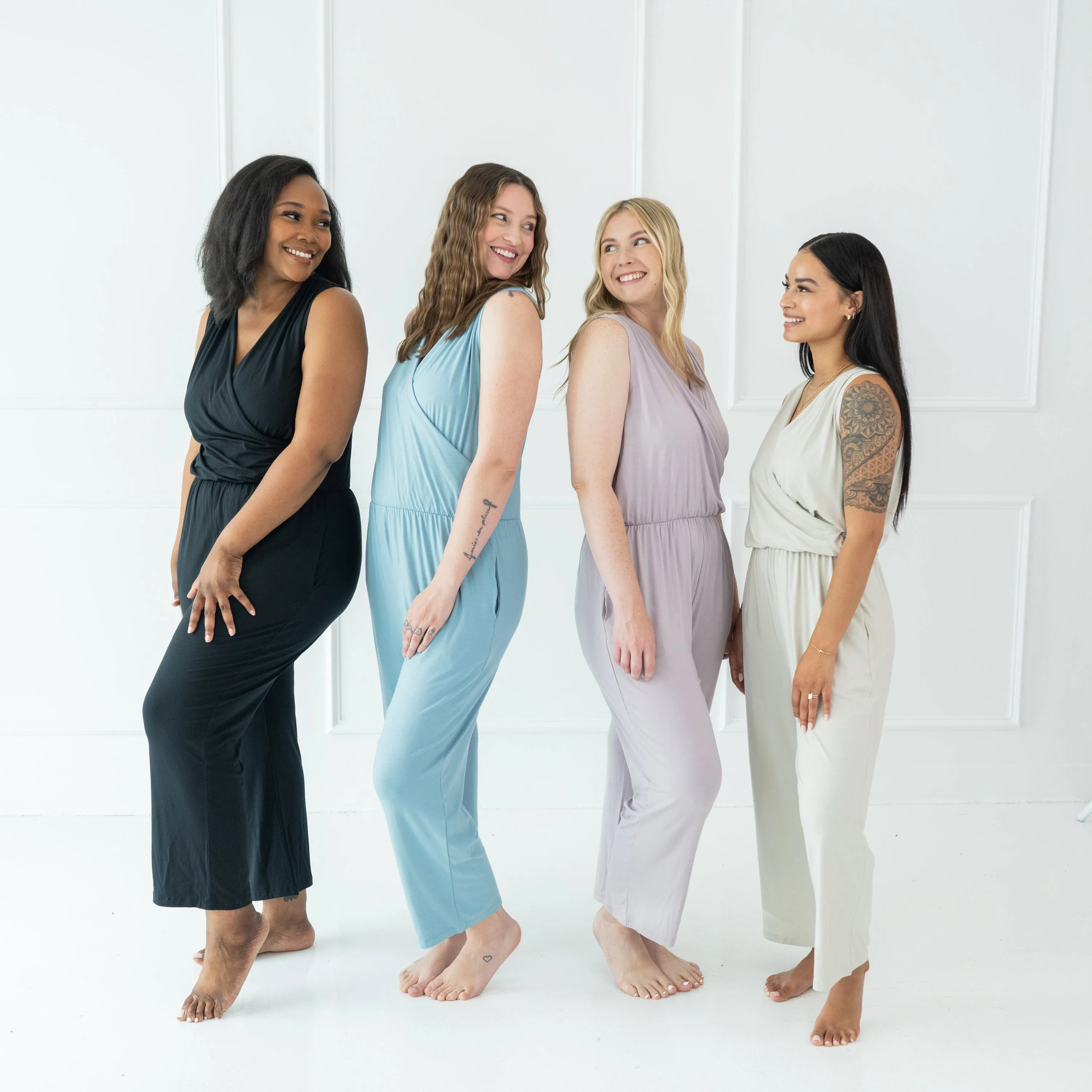 Women's Jumpsuit in Wisteria