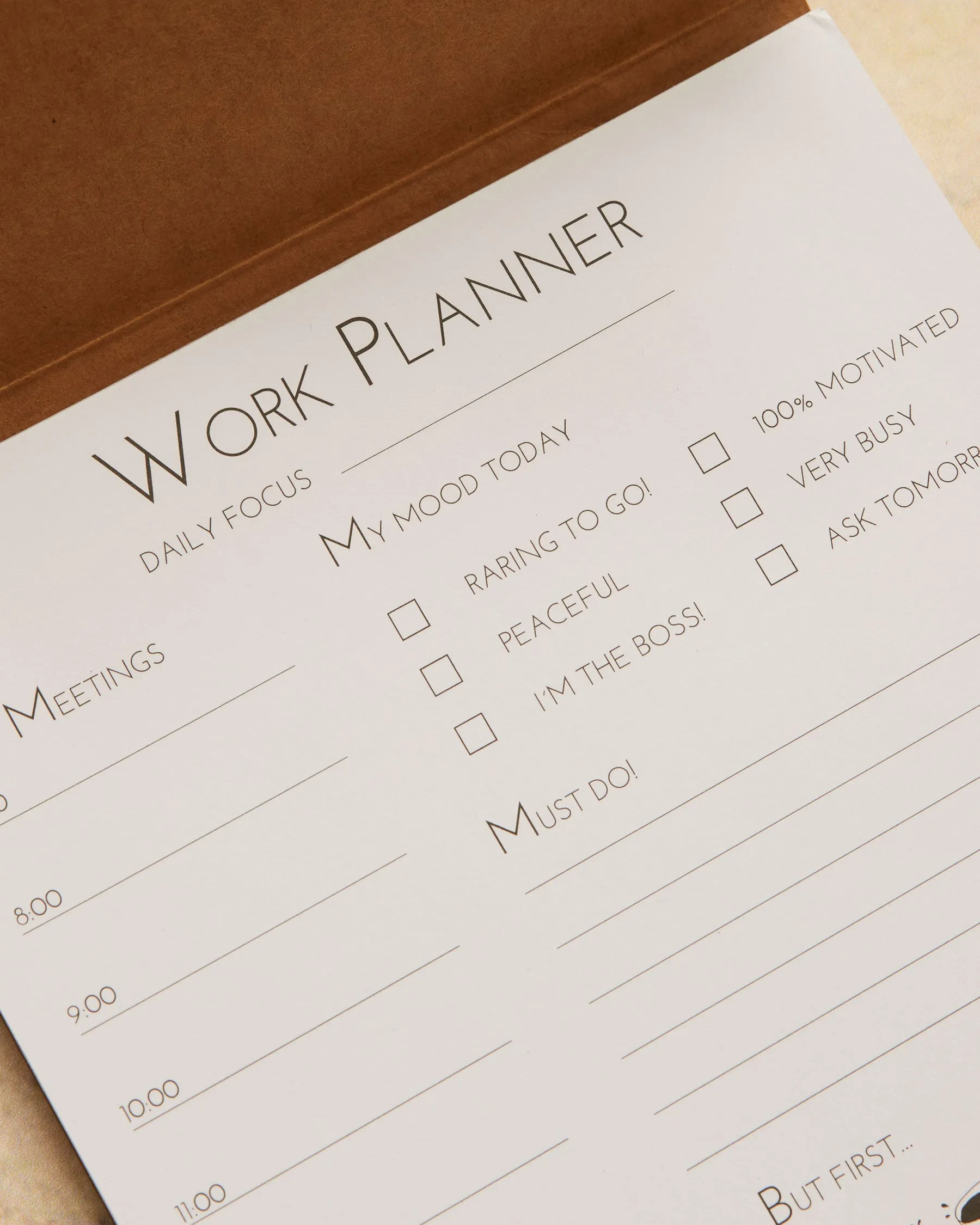 WORK PLANNER Veggie