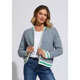 Z & P JACQUARD BOMBER JACKET